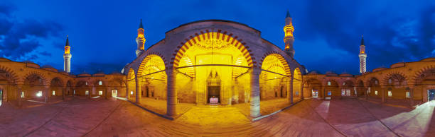 istock UC Serefeli Mosque of Edirne in Turkey night 2051667501