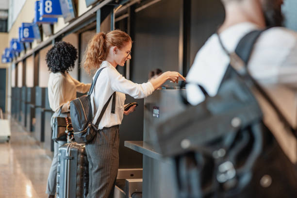 istock Multicultural Passengers Doing Their Check-Ins At The Airport Counter 2051673260