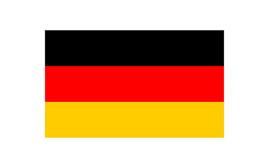 Germany flag. Deutschland flag. Flag of Germany vector icon