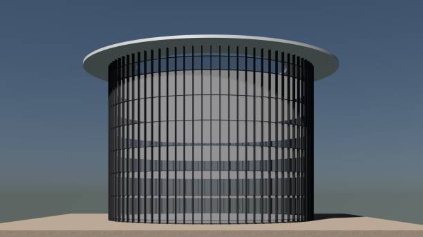 istock 3D illustration of Building in concept 2051830601
