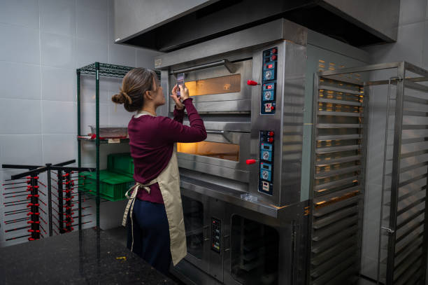 Through the Lens of Taste: Asian Woman Captures Culinary Magic in Cooking School Kitchen