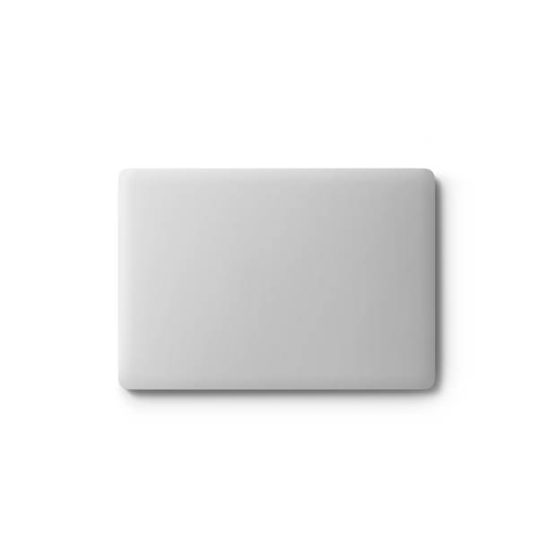 istock Close up view laptop isolated on white background. 2052291770