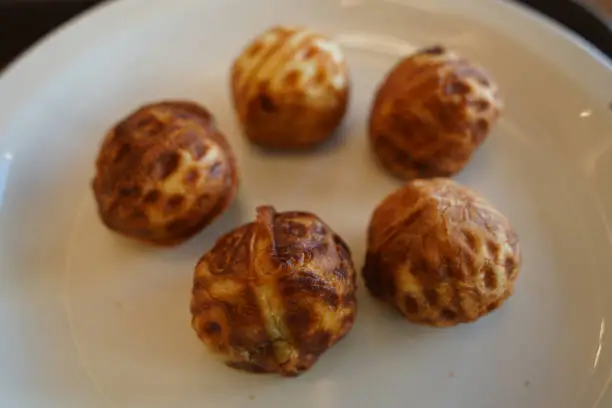 Photo of Walnut cakes are a popular snack in Korea.