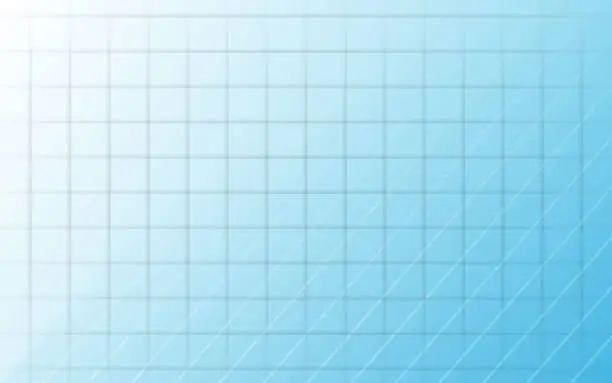 Vector illustration of Geometric Blue Background Design