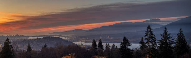 istock sunset glow view from Burnaby Mountain, British Columbia, Canada 2052446743