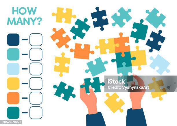 How Manyd Count How Many Stock Illustration - Download Image Now - Algebra ...