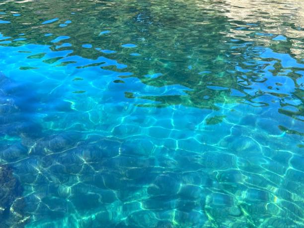 istock Blue sea transparent water on the beach. 2052612037