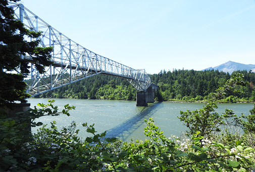 Bridge of the Gods, Columbia River Gorge Scenic Area, Oregon - United States