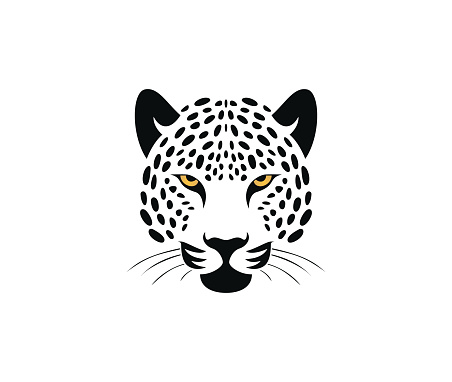 Leopard mascot Head vector design