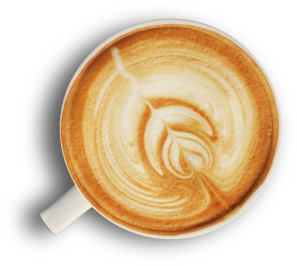 istock Top up view various coffee simply mug isolated on plain background. 2052791826