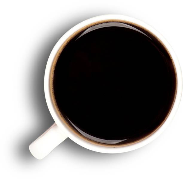 istock Top up view various coffee simply mug isolated on plain background. 2052815457