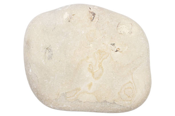 istock Top view of single gray pebble 2052836559