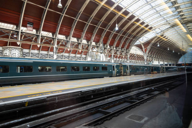 An architectural and transportation landmark, London Paddington Station is one of the capital’s oldest and most iconic railway termini. Originally designed by Isambard Kingdom Brunel and opened in 1854, the station features soaring iron arches and elegant Victorian design. Serving as a major hub for Great Western Railway services to the west of England and Wales, Paddington is both a functional transit point and a masterpiece of 19th-century engineering.Ideal for editorial, travel, architectural heritage, and transportation-themed content.