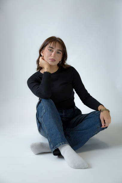 istock A young teenage, studio shoot on white background 2052866832