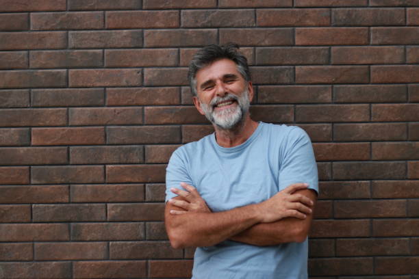 istock Happy smiling mature man portrait 2052869572