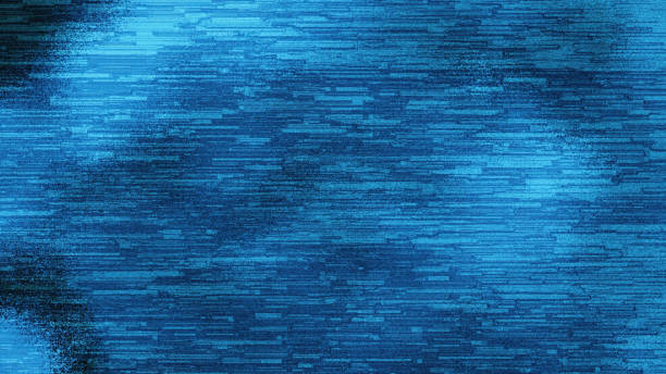 istock Grunge background mixed with grainy motion effect with dark blue gradient. For the backdrop, hi-tech, neon, shine, glitter. 2052911839