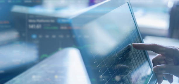 istock Shows financial profit growth graph on display. 2053011475
