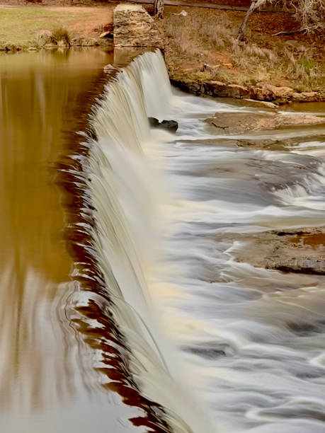 istock Waerfall at Watson Mill Covered Bridge in Comer Georgia 2053093659