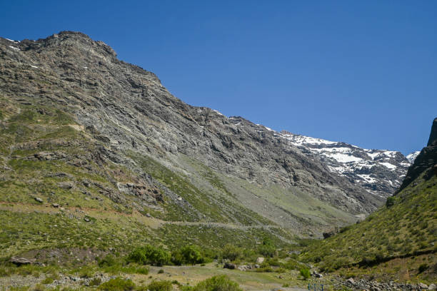 istock Andes mountain in summer with little snow 2053109308