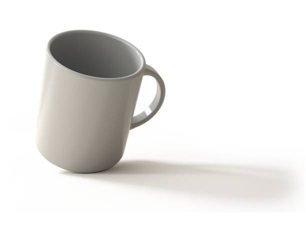 istock Blank white mug on transparent fit for drink concept. 2053142903