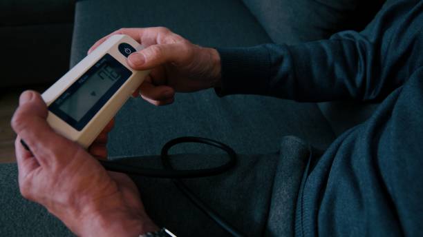 istock Low pressure readings on the tonometer 2053168938