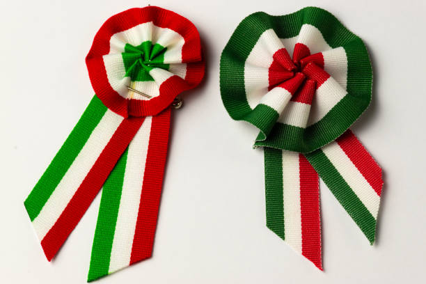 istock Hungarian tricolor cockades 2053205379