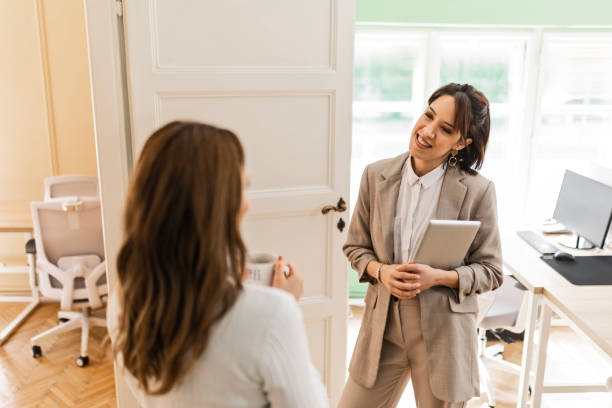istock Businesswomen Building Connections Over Coffee 2053239552