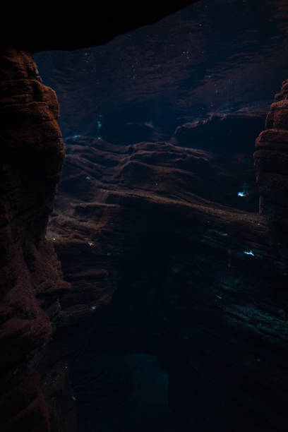 istock Underwater rocks in the ocean. Underwater view 2053288467