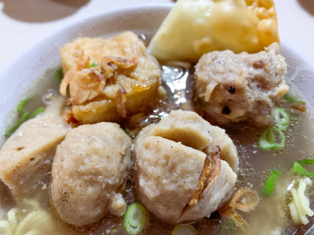 istock Bakso or meatballs soup 2053332782
