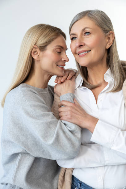istock Mother and daughter feeling good with each other and looking contented 2053359830