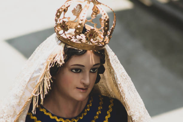 istock Resurrection Sunday, Holy Week procession, traditional Catholic celebration. 2053526785
