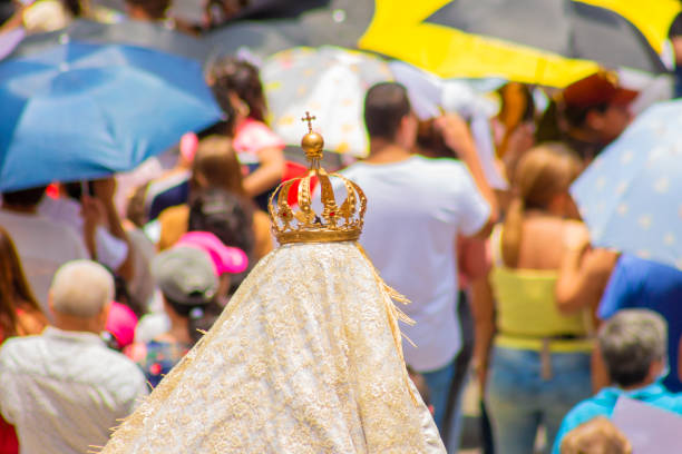 istock Resurrection Sunday, Holy Week procession, traditional Catholic celebration. 2053532594