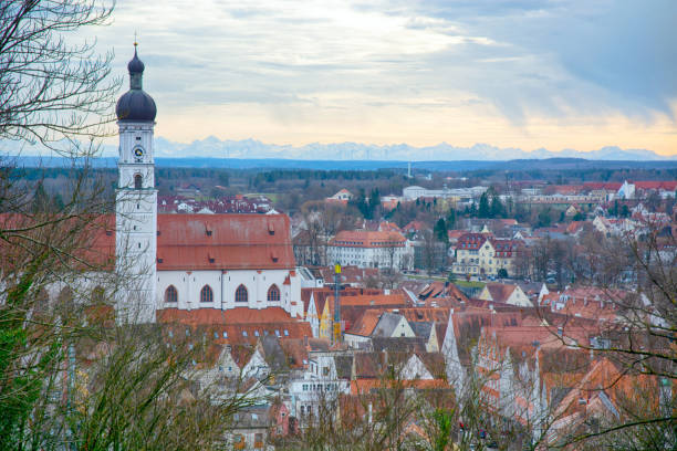 istock Panoramic view of Landsberg am Lech 2053651594
