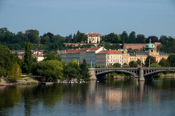 Prague cityscape in Czech Republic