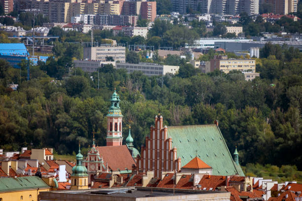 Warsaw old town in Poland