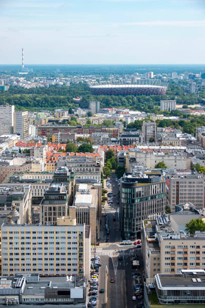 istock Cityscape view in Warsaw, Poland 2053702330