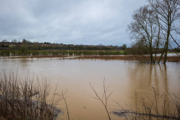 istock Nene river flooding during heavy rains in Northampton England UK 2053807224