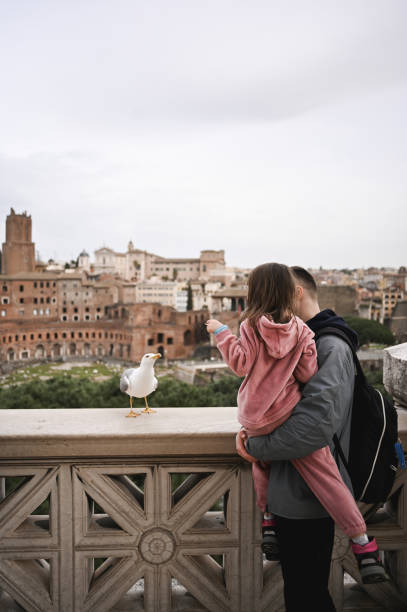 istock Family travel and exploring ancient city. 2053809893
