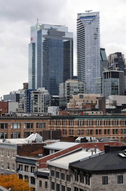 panorama from the skyline of Montreal