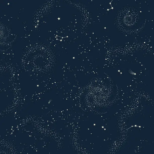 Vector illustration of Space univers abstract wallpaper