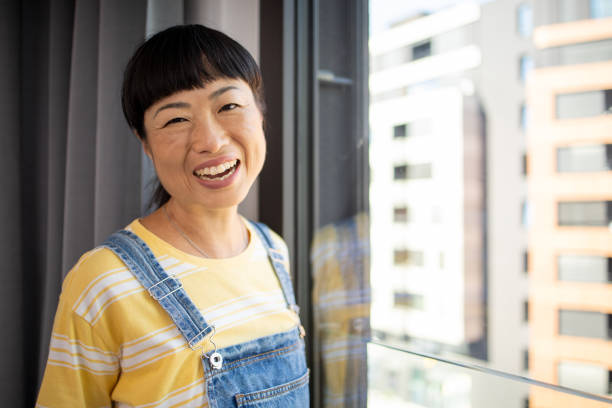 istock Happy Japanese woman 2054097562