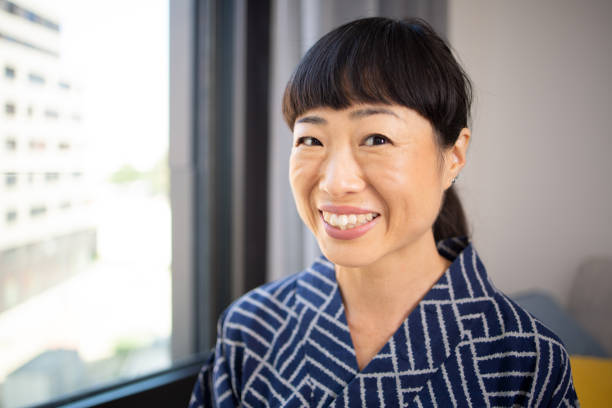 istock Happy Japanese woman 2054097576