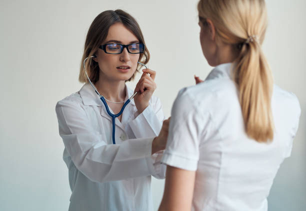 istock doctor health diagnostics analysis hospital light background 2054104182