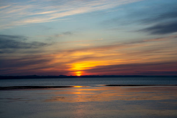 istock Beautiful sunset at the lake 2054173943
