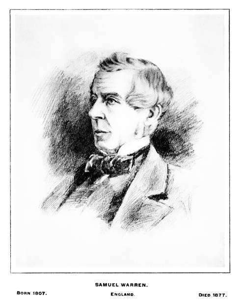 istock Samuel Warren Portrait, British Writer, 19th Century British Literature 2054200900