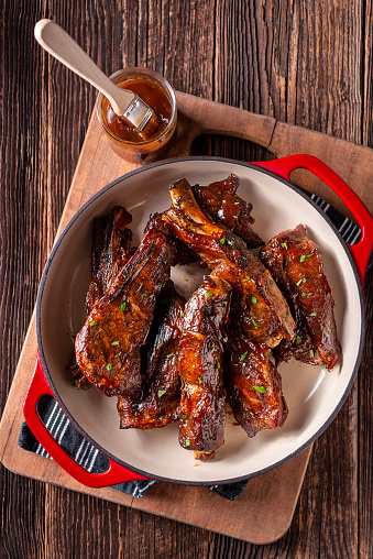 Country Style Pork Ribs with Barbecue Sauce