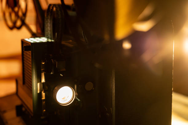 istock Old film cinema projector Reel 2054386738