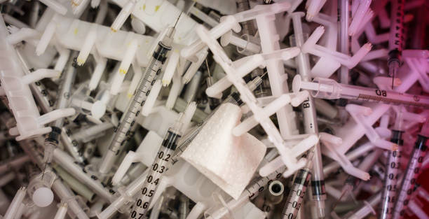 istock Used Syringes and Medical Waste 2054389279