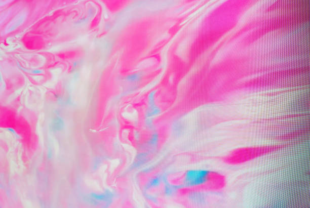 istock LED Screen Melting of Pigments Background 2054417545