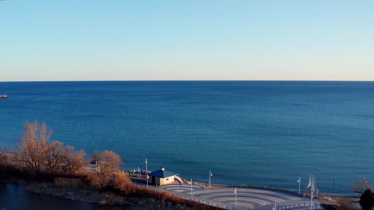 Beachfront Park in Pickering, Ontario, Canada